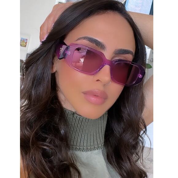 NEW Prada PR17WS Symbole Sunglasses in Amethyst Purple - Picture 1 of 9